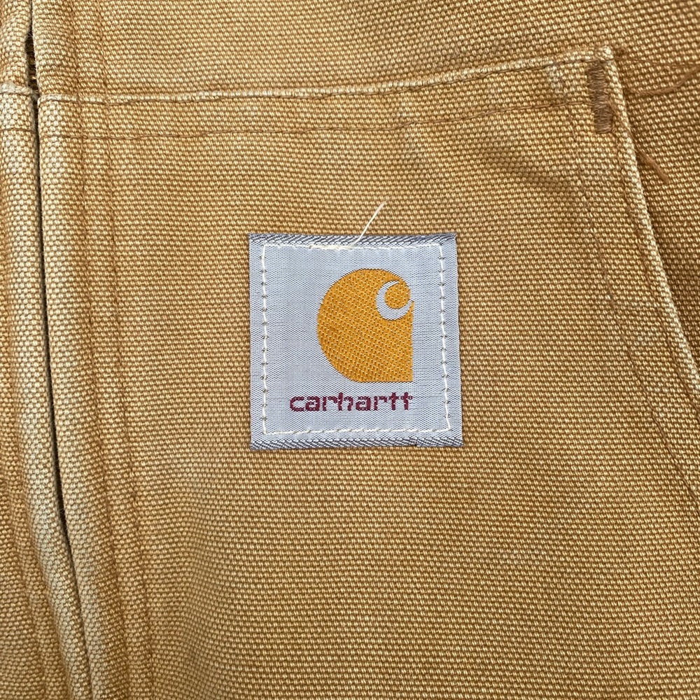 Carhartt Vintage Men's Brown Hooded Workwear Jacket - Picture 2 of 5